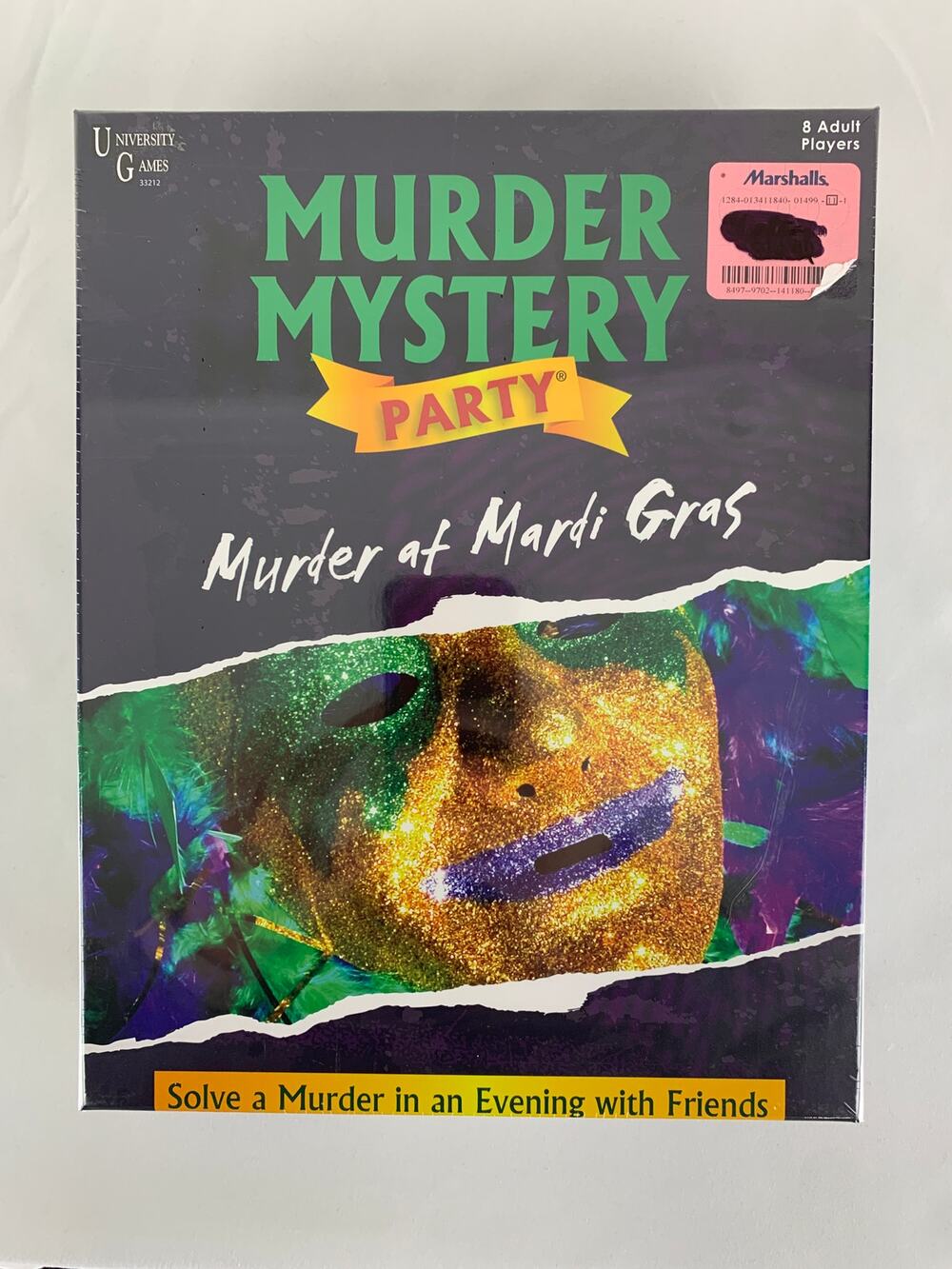 University Games Murder At Mardi Gras Murder Mystery Party Game New Sealed